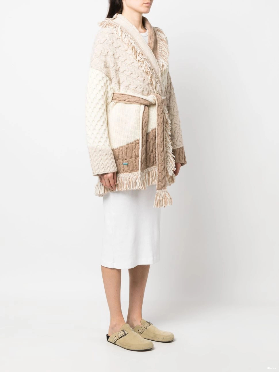 Affordable Talking cardigan Alanui Glacier Women wool 0718